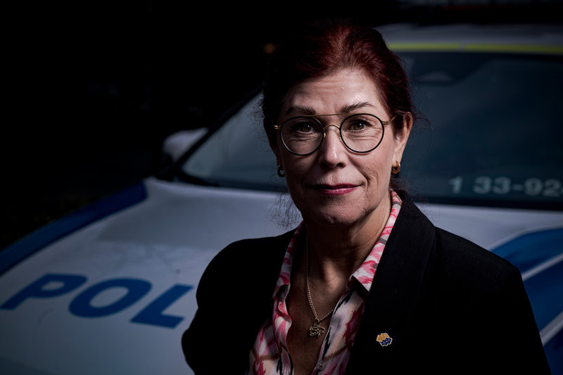 Polisförbundets ordförande Katharina von Sydow. Arkivbild.