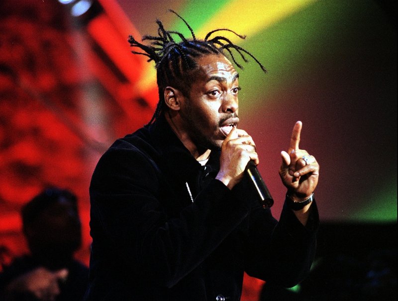 Coolio under ett galaframträdande 1998.