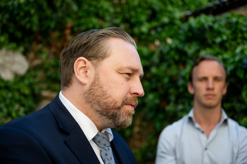 Sverigedemokraternas riksdagsledamot Mattias Karlsson. Arkivbild