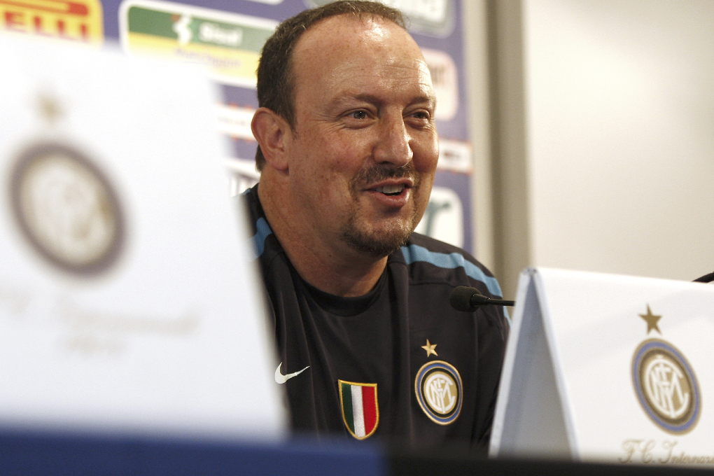 Rafael Benitez vill att hans Inter ska spela som Barcelona.