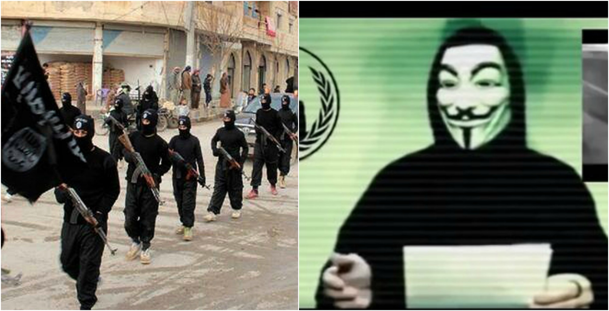 Islamiska staten tar nu till försiktighetsåtgärder mot Anonymous. 