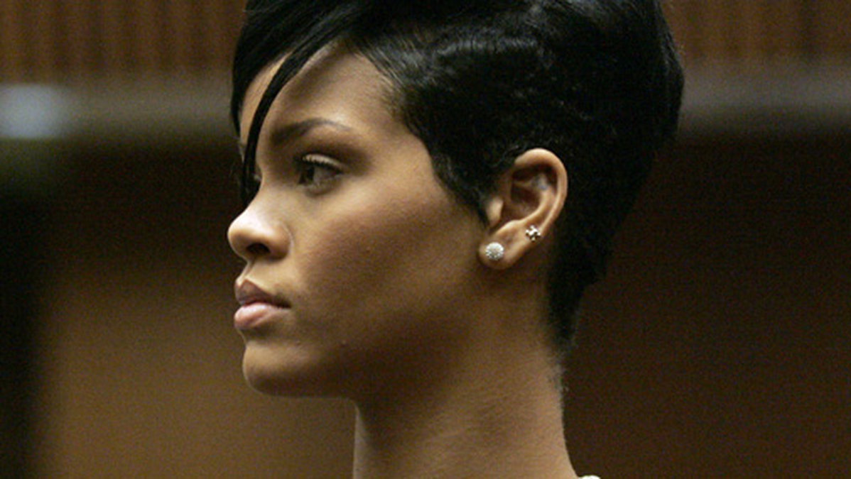 Rihanna i rätten. 