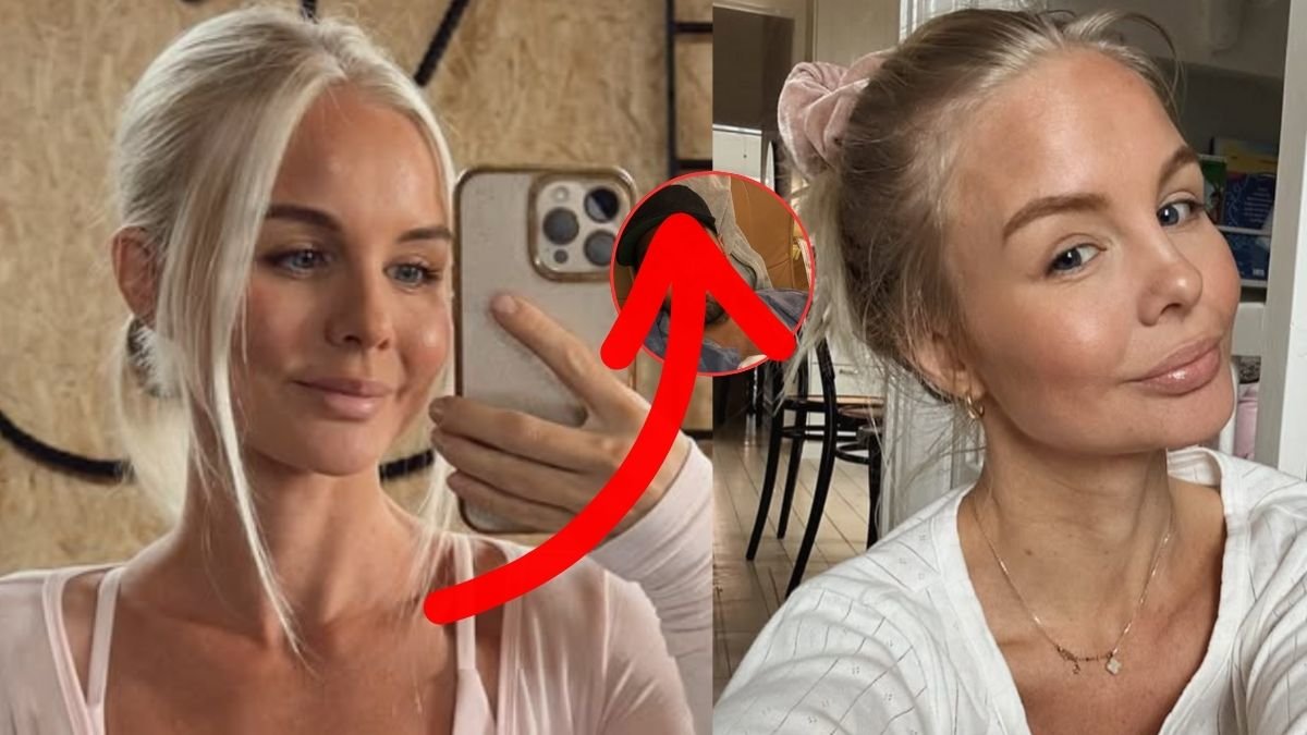 Nu väljer Alexandra Bring att visa upp sin mans ansikte