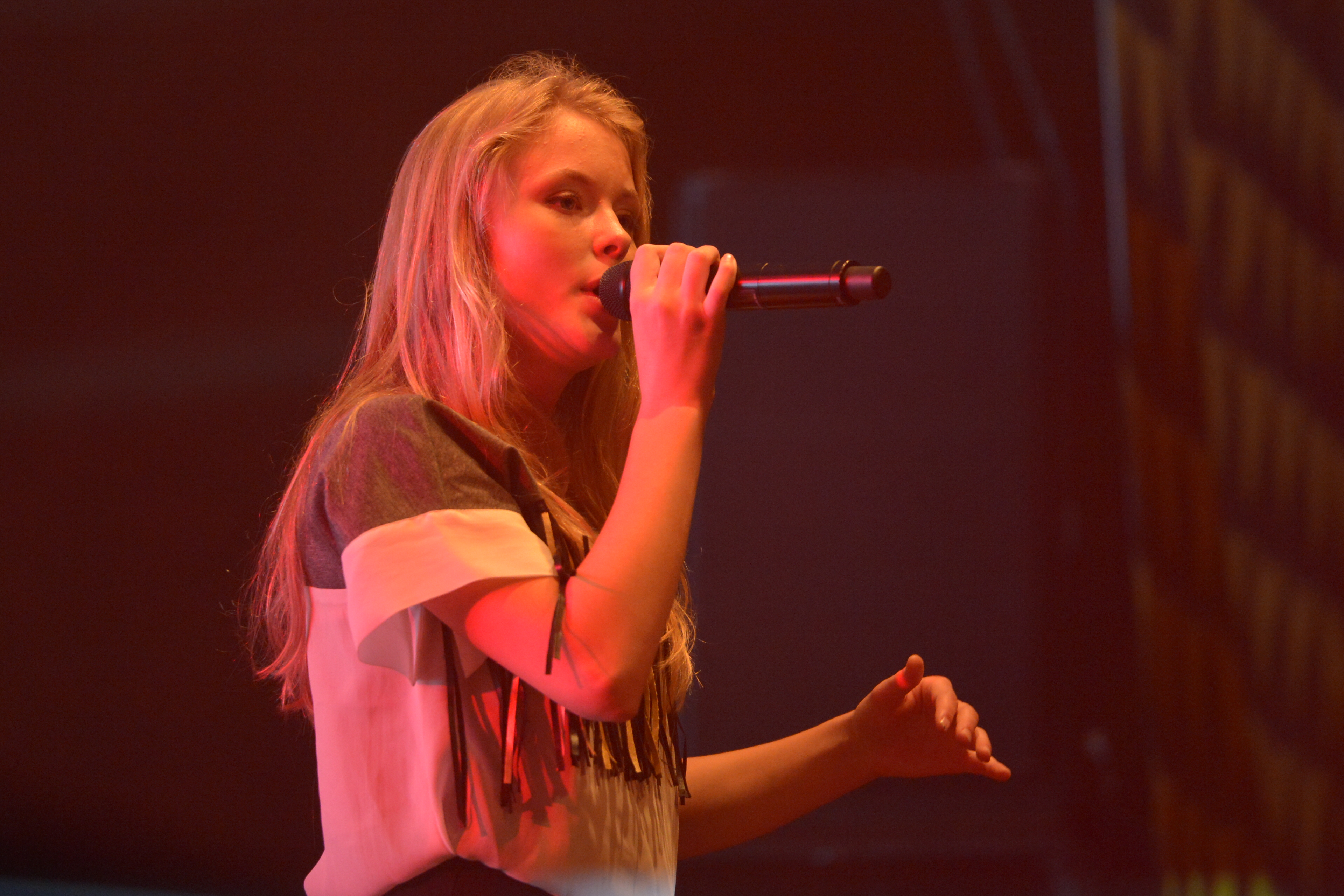 Zara Larsson på We Are Sthlm. Zara Larsson på We Are Sthlm.