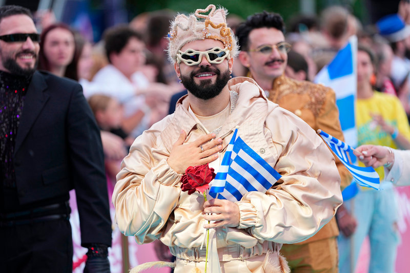 Akylas från Grekland tippas vara en av Felicias största konkurrenter i Eurovision.