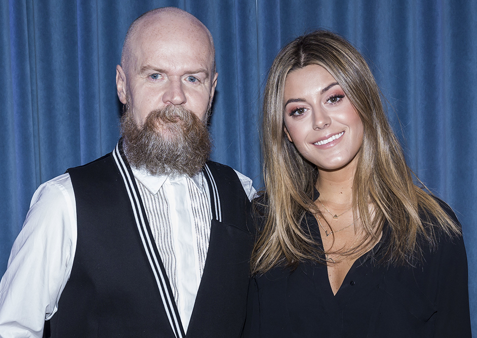 Alexander Bard och Bianca Ingrosso Alexander Bard och Bianca Ingrosso