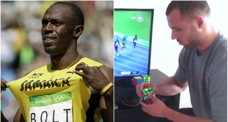Usain Bolt, Rubiks kub