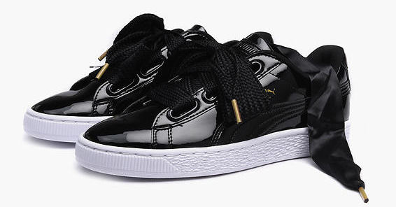 Puma Basket Heart Patent Puma Basket Heart Patent