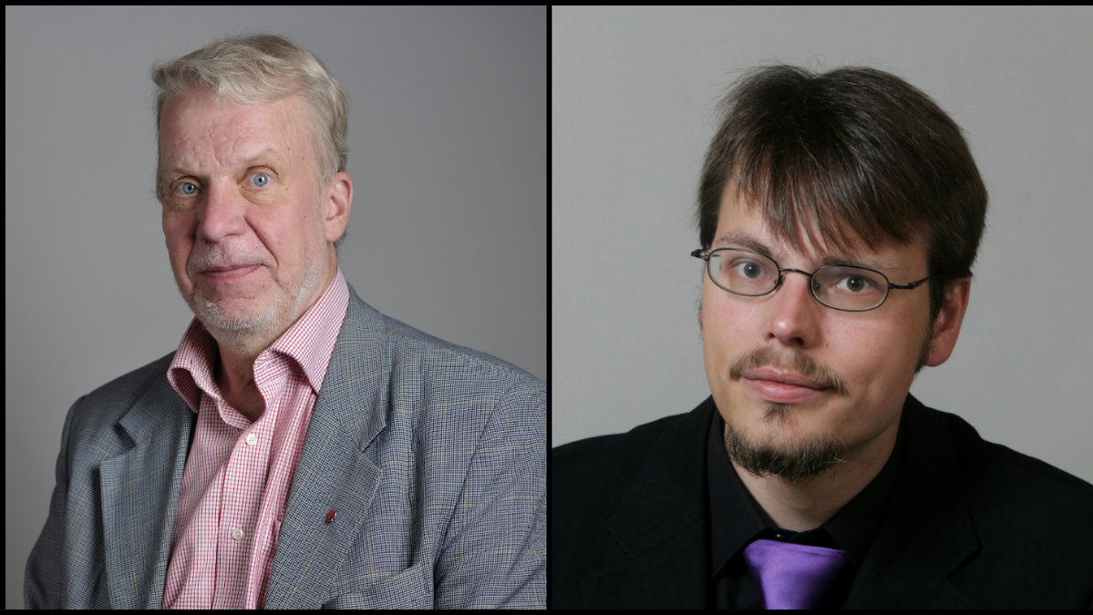 Billy Gustafsson (S) och Max Andersson (MP).