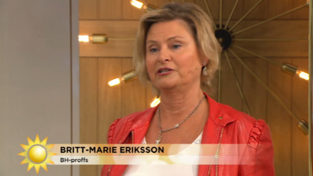Britt-Marie Eriksson är proffs.