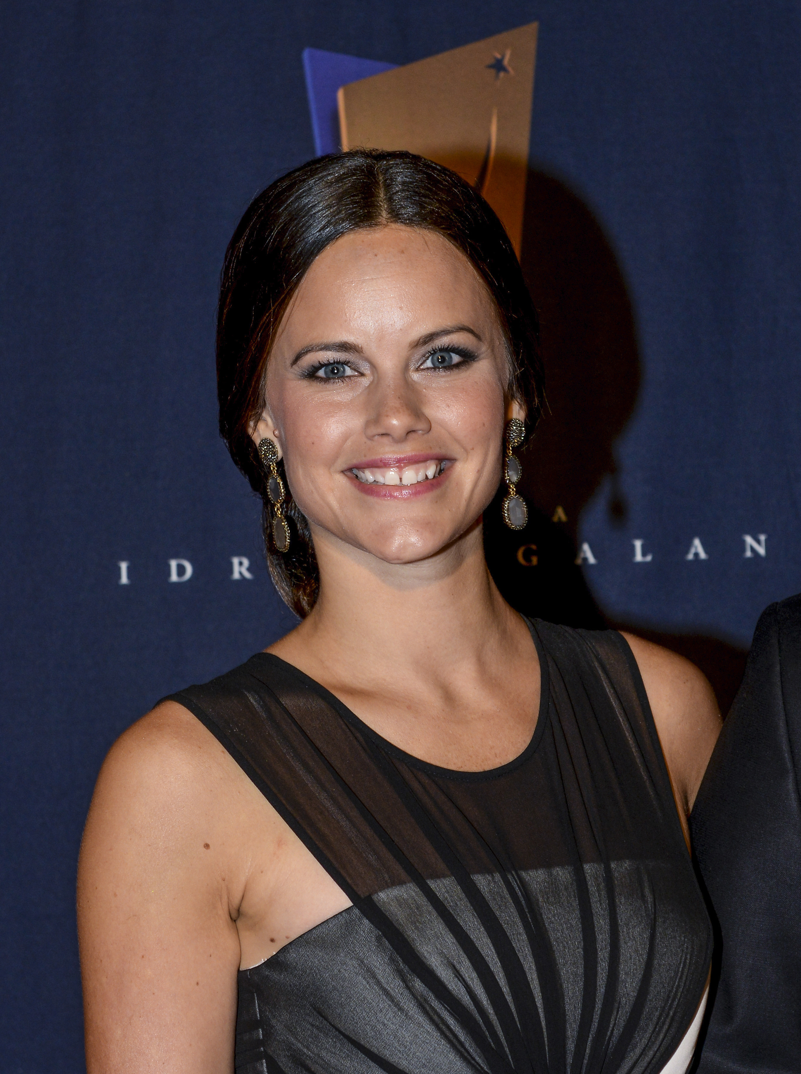 Sofia Hellqvist på idrottsgalan. Sofia Hellqvist på idrottsgalan.
