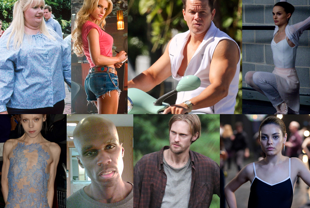 Gwyneth Paltrow, Jessica Simpson, Mark Wahlberg, Natalie Portman, 50 Cent och Mila Kunis är några av stjärnorna som offrat sina kroppar för drömrollerna. Gwyneth Paltrow, Jessica Simpson, Mark Wahlberg, Natalie Portman, 50 Cent och Mila Kunis är några av stjärnorna som offrat sina kroppar för drömrollerna.