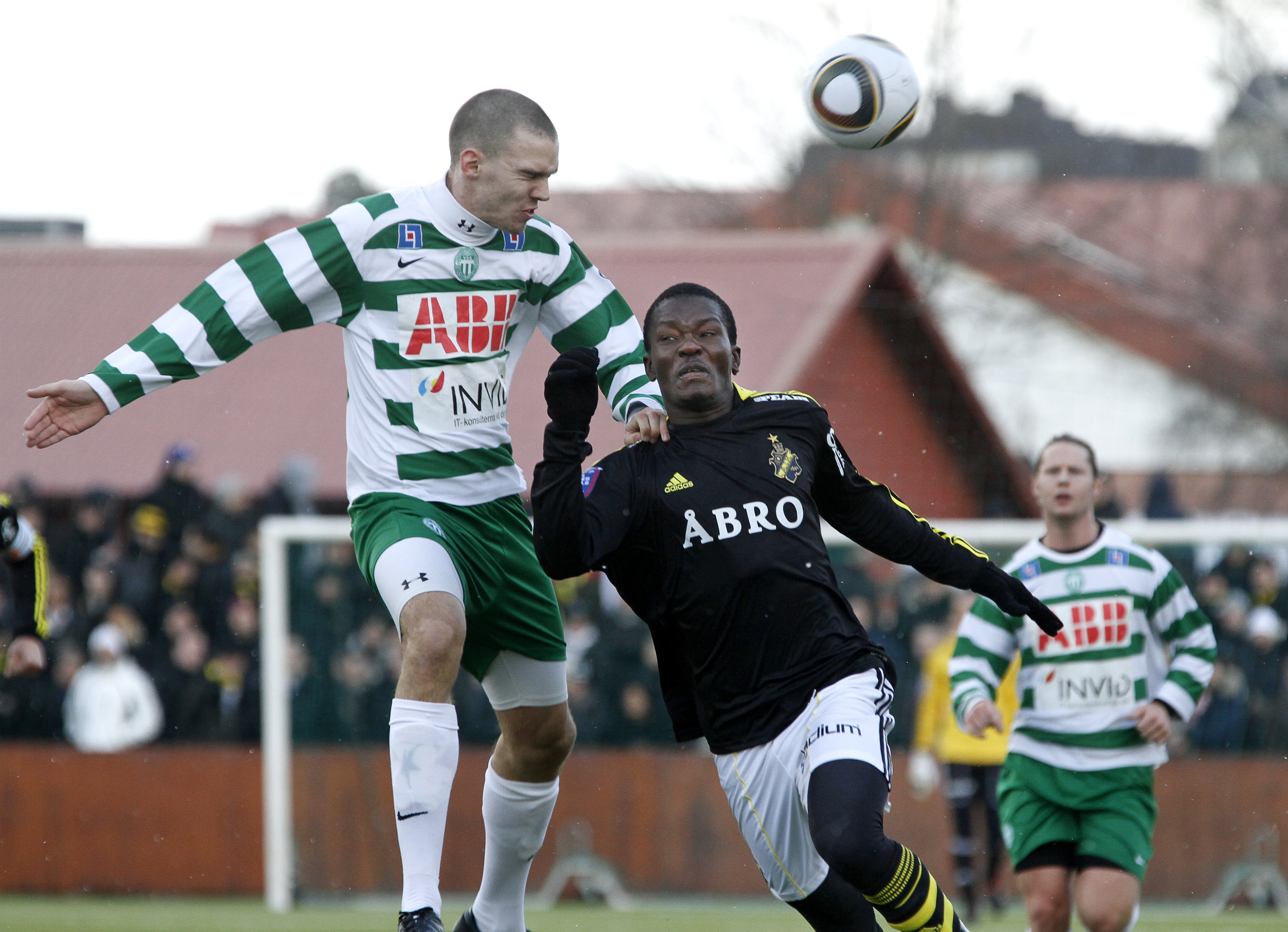 AIK mot Västerås blev årets första träningsmatch.