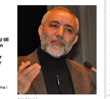 Amir Arjmand - rådgivare åt den iranska oppositionsledaren Mir Hossein Mousavi.