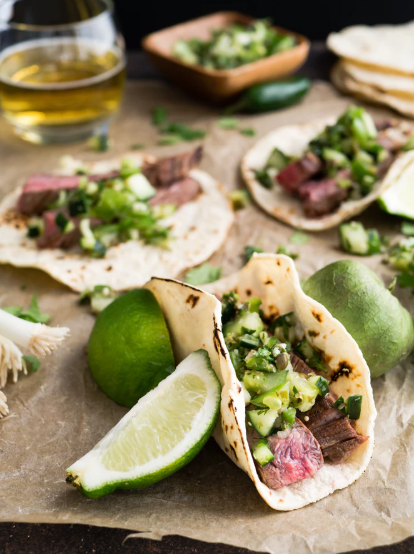 Tacos med lime Tacos med lime