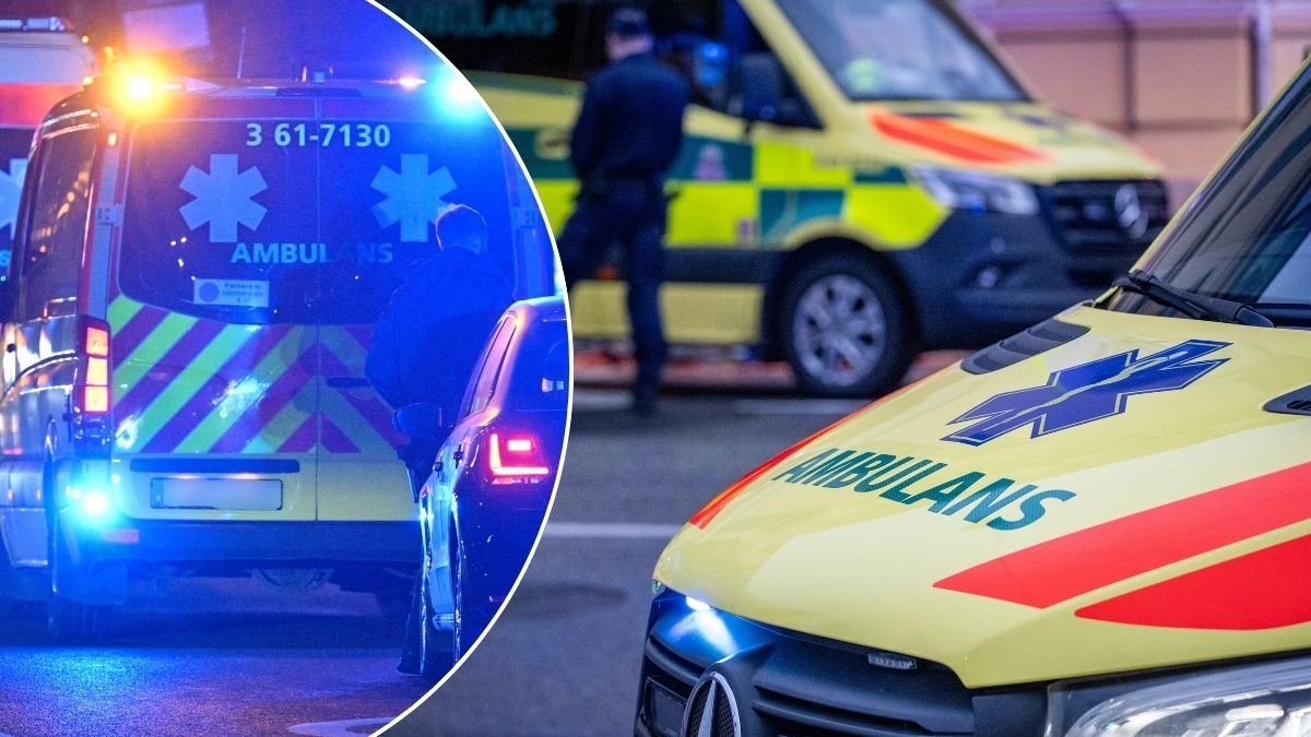 Man till sjukhus – främling kastade frätande vätska