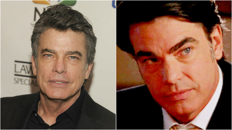 Peter Gallagher som spelade Sandy Cohen. Peter Gallagher som spelade Sandy Cohen.