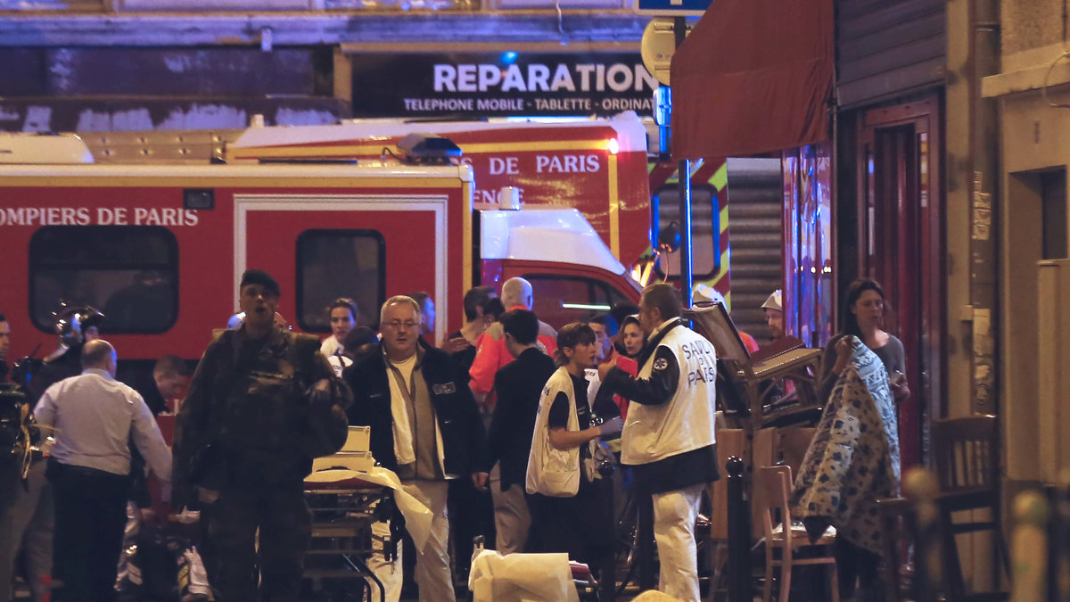 Terrorattackerna i Paris.