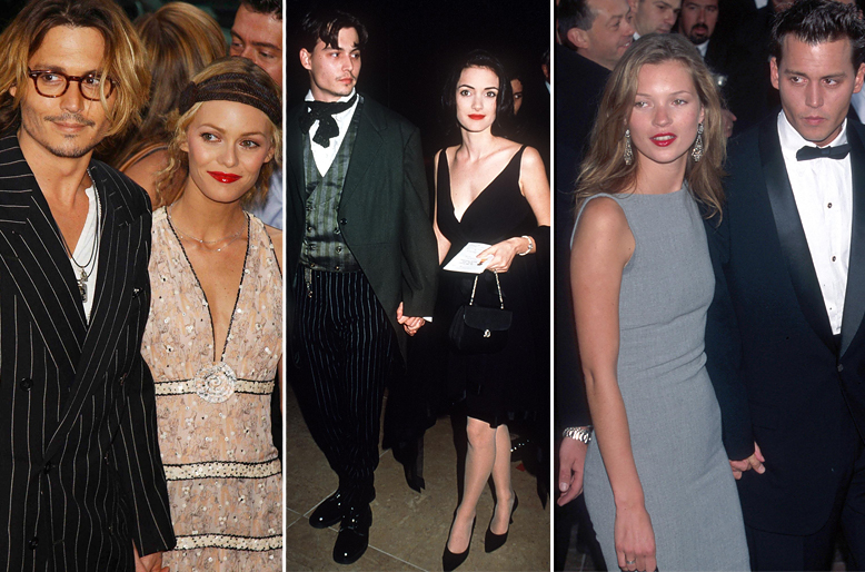 Bläddra vidare i bildspelet för att se de nostagliska bilderna på Kate Moss och Depp tillsammans. 