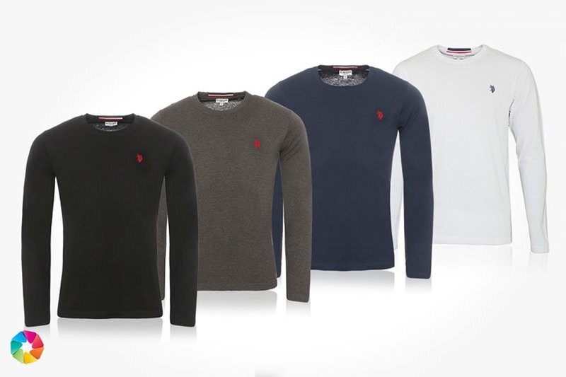 US Polo långärmad tröja
