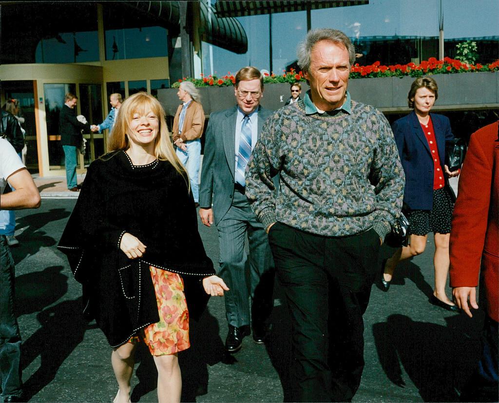 Clint Eastwood Grand Hotel Stockholm 7 september 1992 Clint Eastwood Grand Hotel Stockholm 7 september 1992