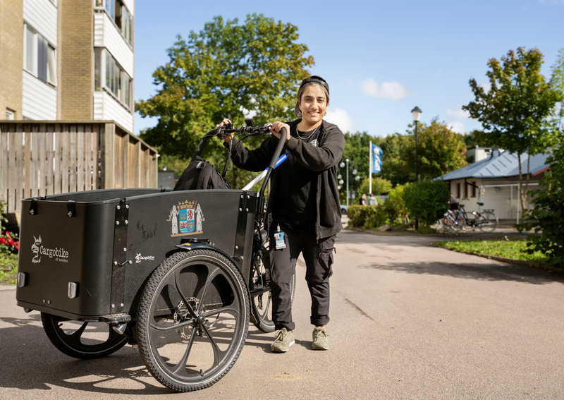 Shado Sallnai, väljare i Norrestad i Landskrona, där partiet Nyans ser ut att komma in i kommunfullmäktige.