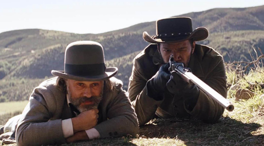 Christoph Waltz och Jamie Foxx i Django Unchained. 