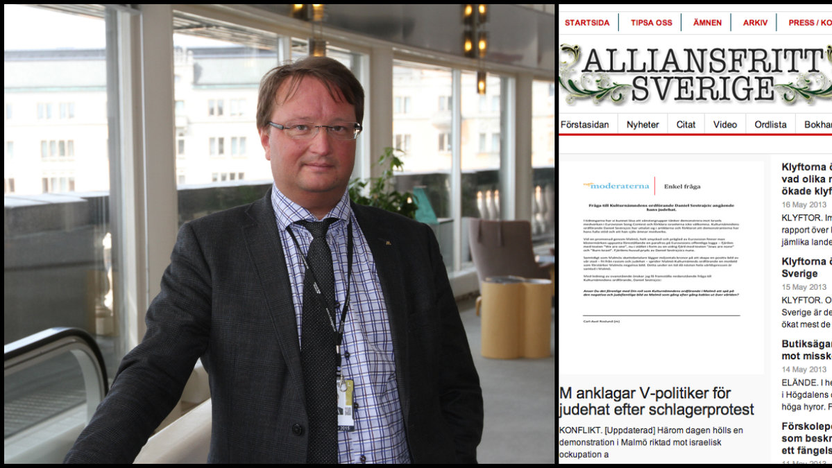 Lars Beckman (M) i stor intervju med Nyheter24 om bland annat Alliansfritt.