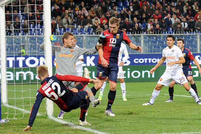 Här sätter Juraj Kucka det matchavgörande 2-1-målet.
