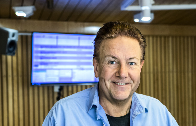 Anders Eldeman sätter punkt för radiokarriären. Arkivbild.