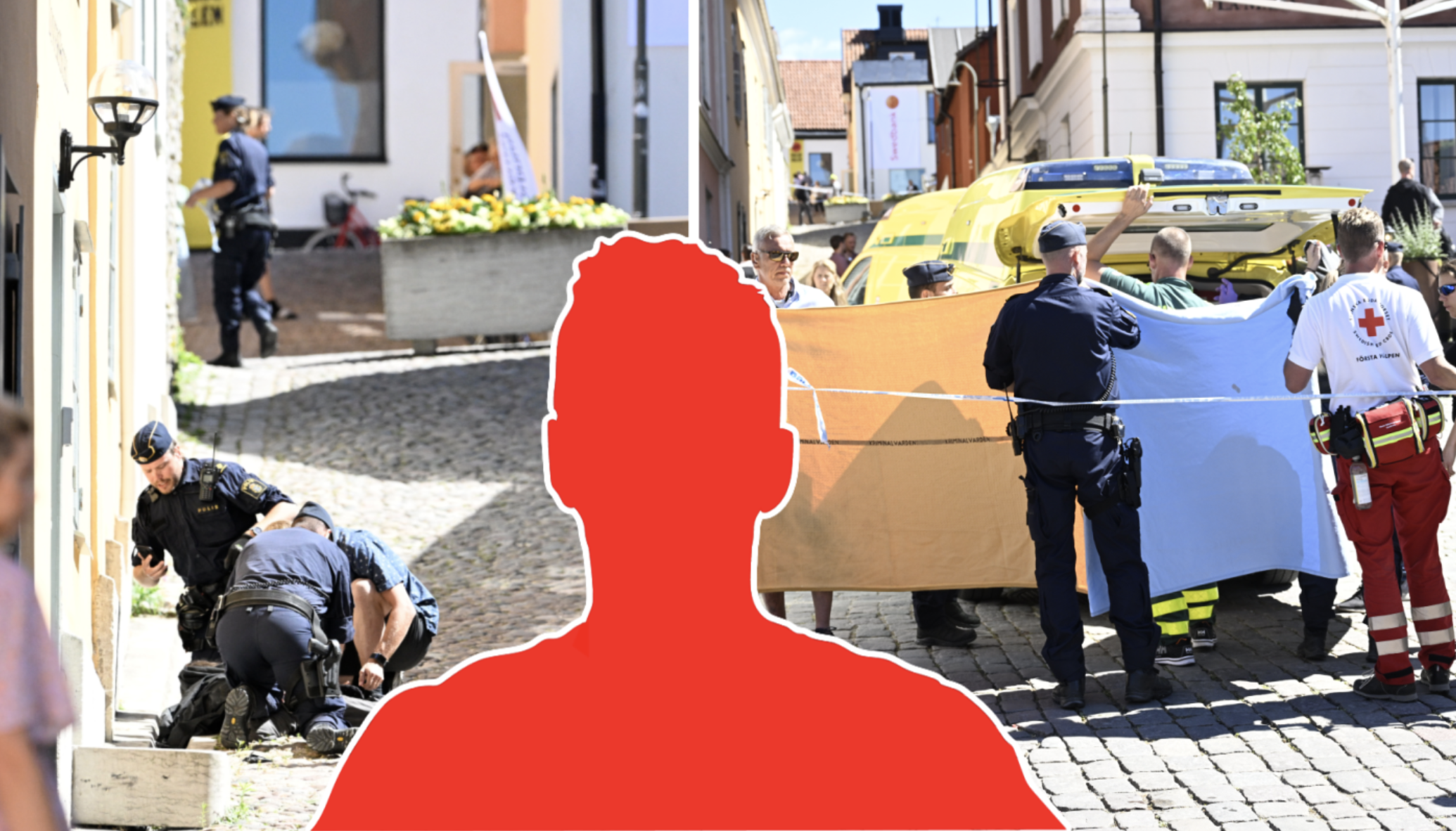 Misstänkte knivmannen i Visby uppges ha kopplingar till NMR 