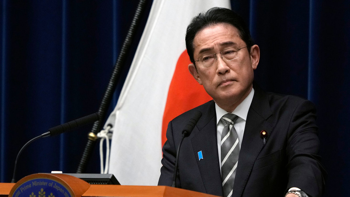 Japan Japans premiärminister Fumio Kishida väntas tillkännage ministrarnas ersättare på eftermiddagen. Arkivbild.