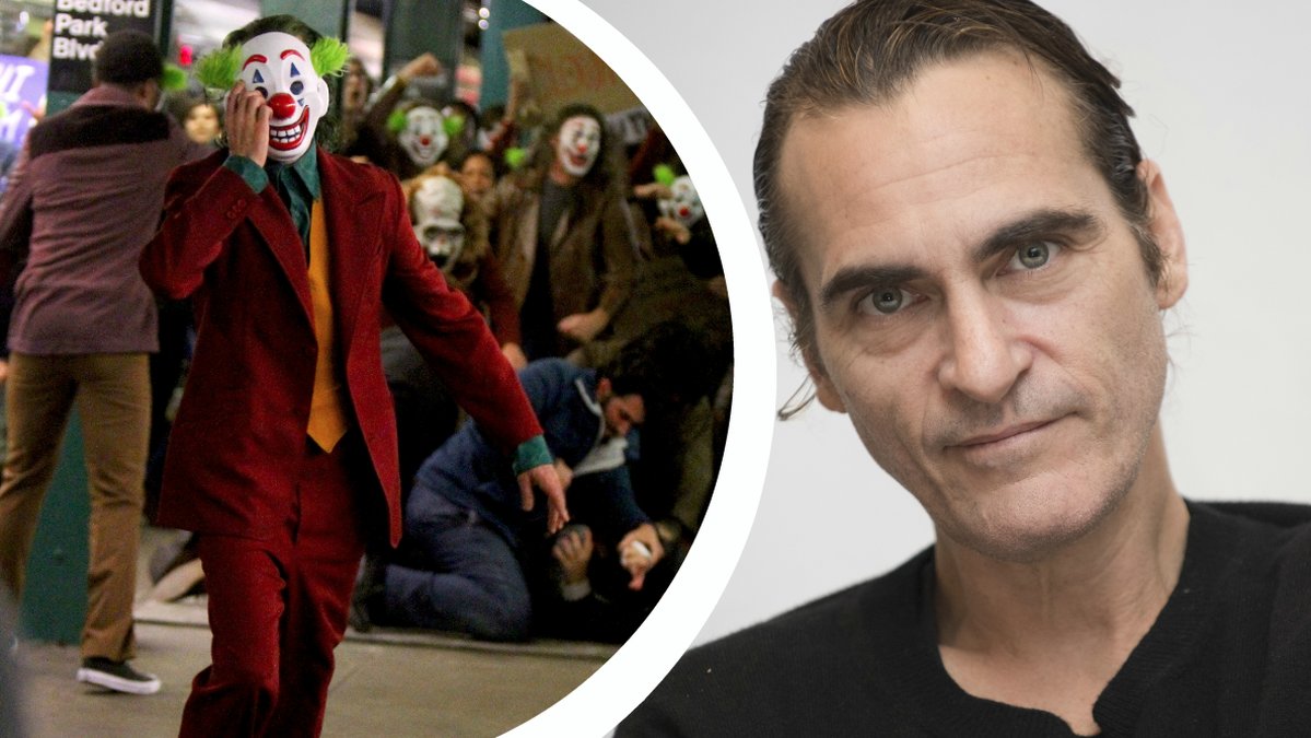 Här är de första bilderna på Joaquin Phoenix som Jokern
