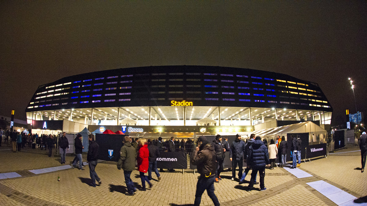 Swedbank Stadion har bäst tryck i Sverige. 