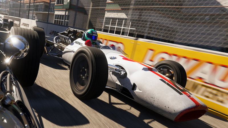 Snabba, blänkande bilar i 'Forza motorsport'. Pressbild.