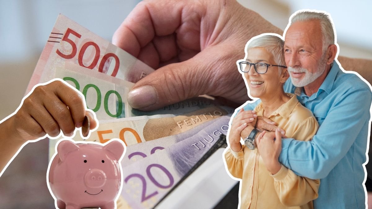 Så mycket ska du ha sparat när du går i pension 2026