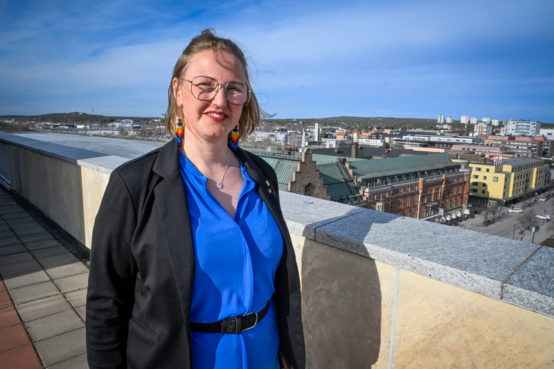 Carina Sammeli (S), kommunstyrelsens ordförande i Luleå. 