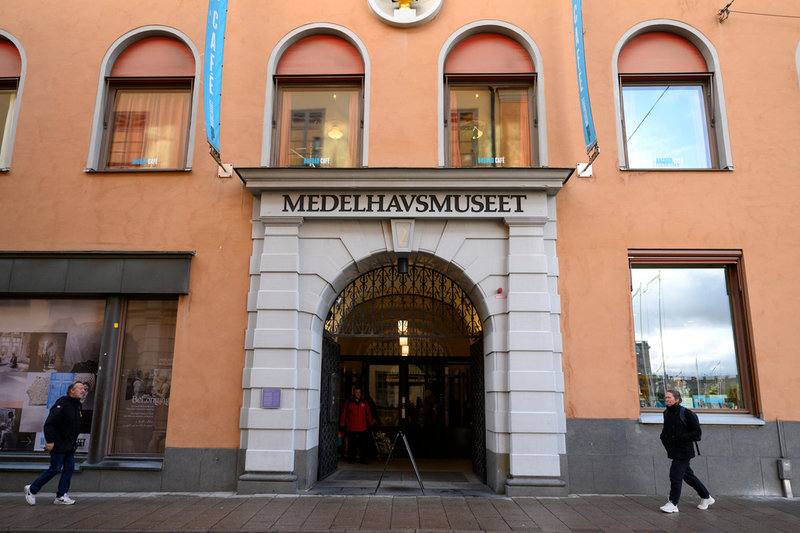 Medelhavsmuseet på Fredsgatan i Stockholm. Arkivbild.