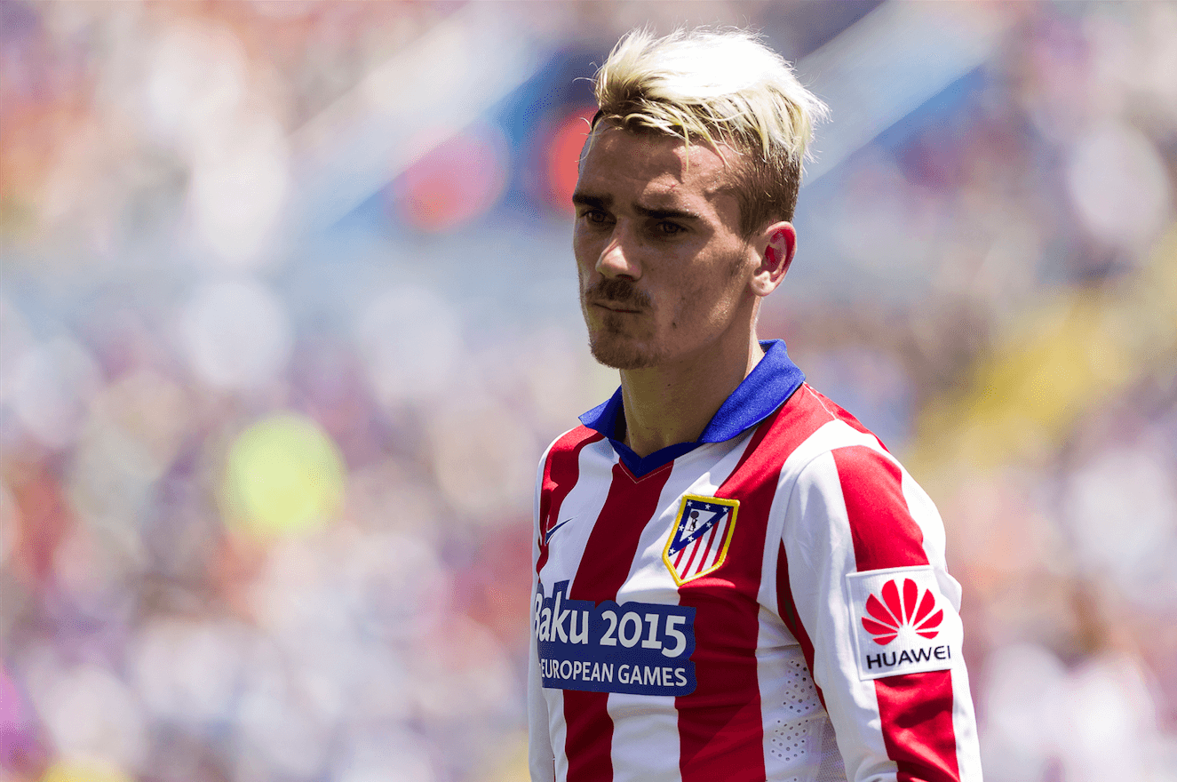 På topp: Fransmannen Antoine Griezmann har ryktats vara på väg till klubbar som Chelsea och PSG men är ganska nöjd med att vara en stjärna i Atletico Madrid. Blandar strålande teknik och vassa avslut med en hiskelig snabbhet. På topp: Fransmannen Antoine Griezmann har ryktats vara på väg till klubbar som Chelsea och PSG men är ganska nöjd med att vara en stjärna i Atletico Madrid. Blandar strålande teknik och vassa avslut med en hiskelig snabbhet.