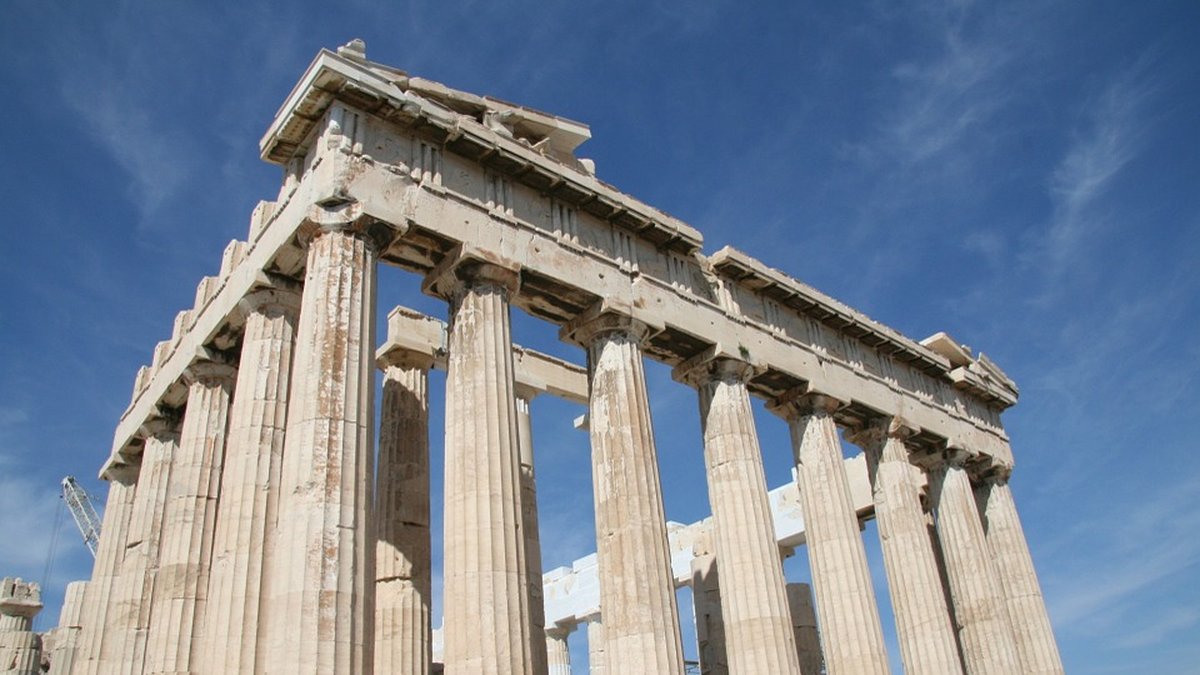 ... och i Grekland är det Acropolis. 