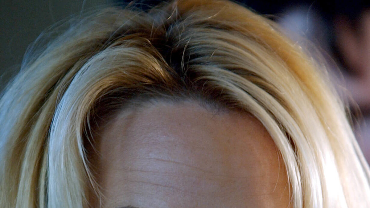 Pamela Anderson hade riktigt, riktigt smala ögonbryn när det var som hetast. 