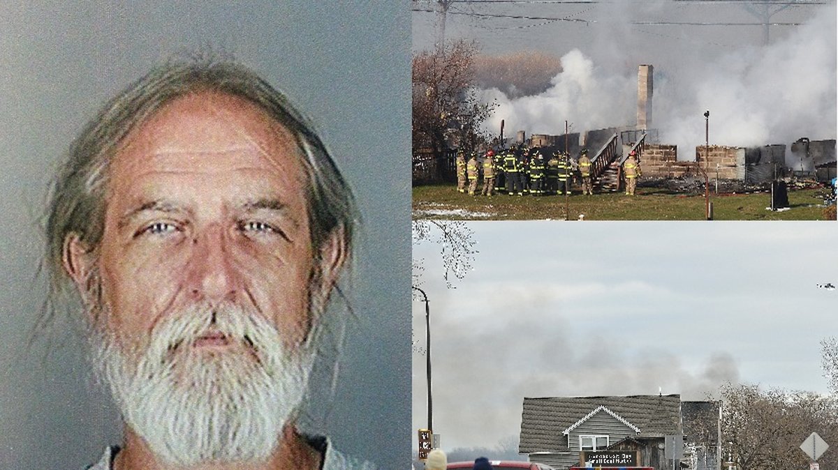 62-åriga William Spengler satte eld på sitt hus och öppnade sedan eld mot ankommande räddningspersonal.