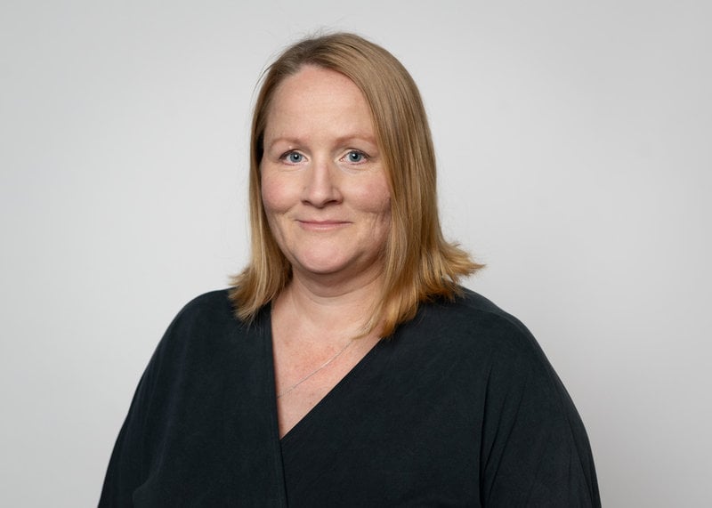 Anna-Lena Hogerud, ordförande för sjukvårdsdelegationen på SKR. Pressbild.