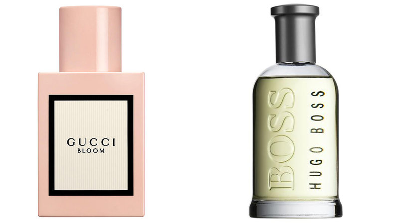 Parfym från Gucci och Hugo Boss