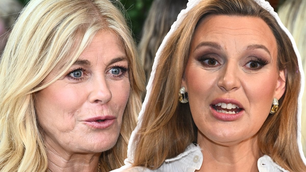 Det skrev Sanna Nielsen till Pernilla Wahlgren innan Allsång