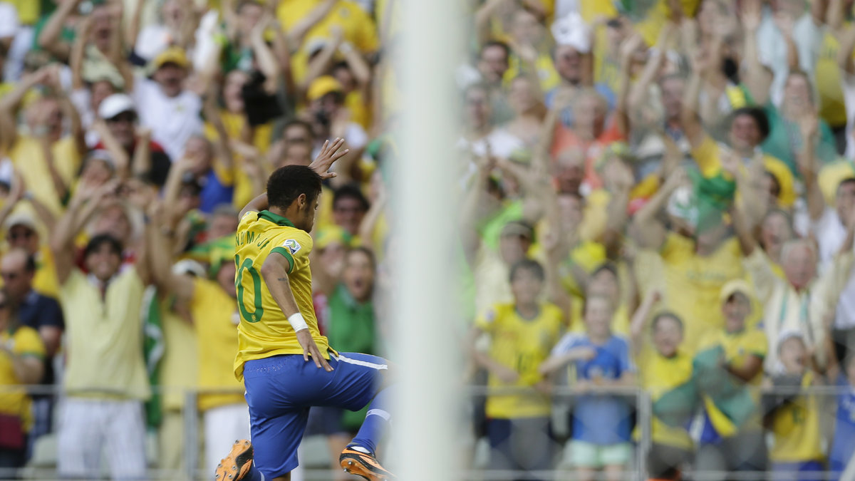 Neymar infriade förväntningarna och ledde Brasilien till seger.