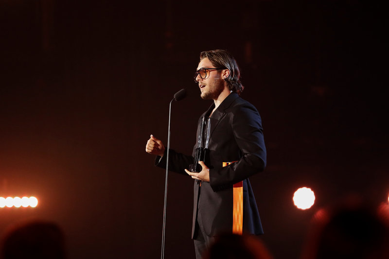 Benjamin Ingrosso blev årets artist.