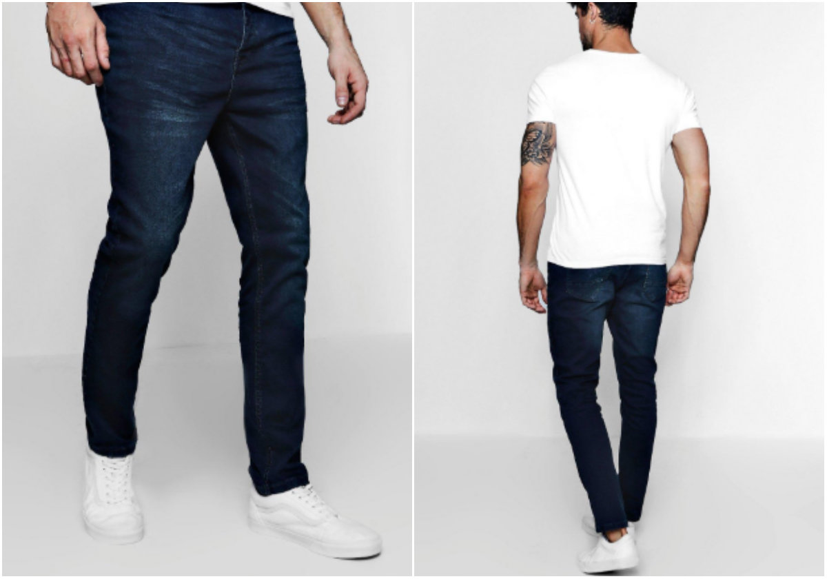 Mörkblå jeans Mörkblå jeans