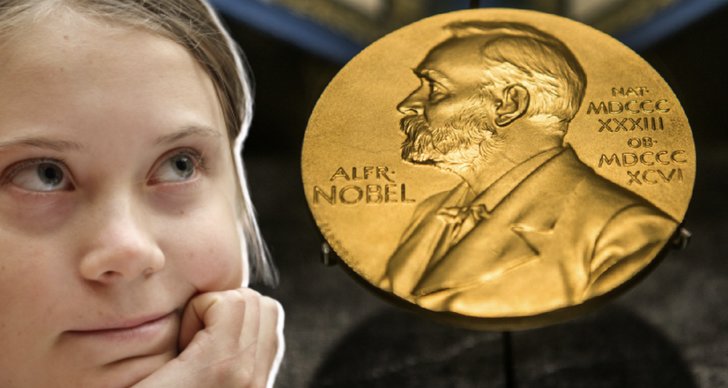 Greta Thunberg, Nobelpriset