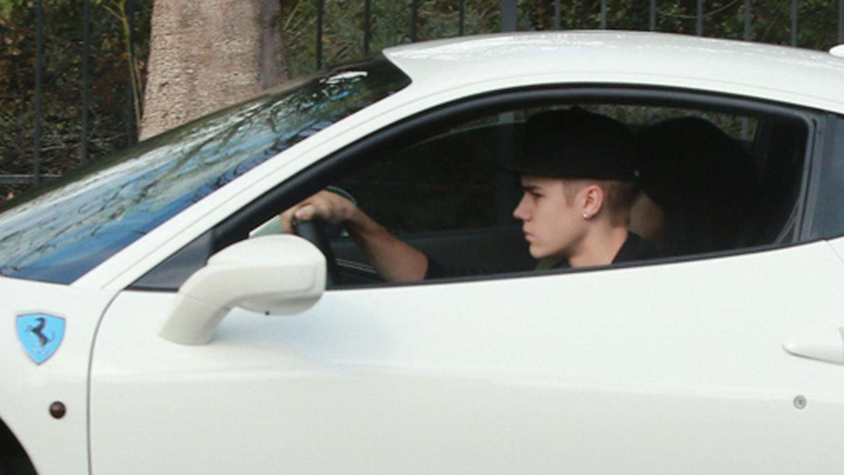 Justin Bieber – en fara vid ratten. 